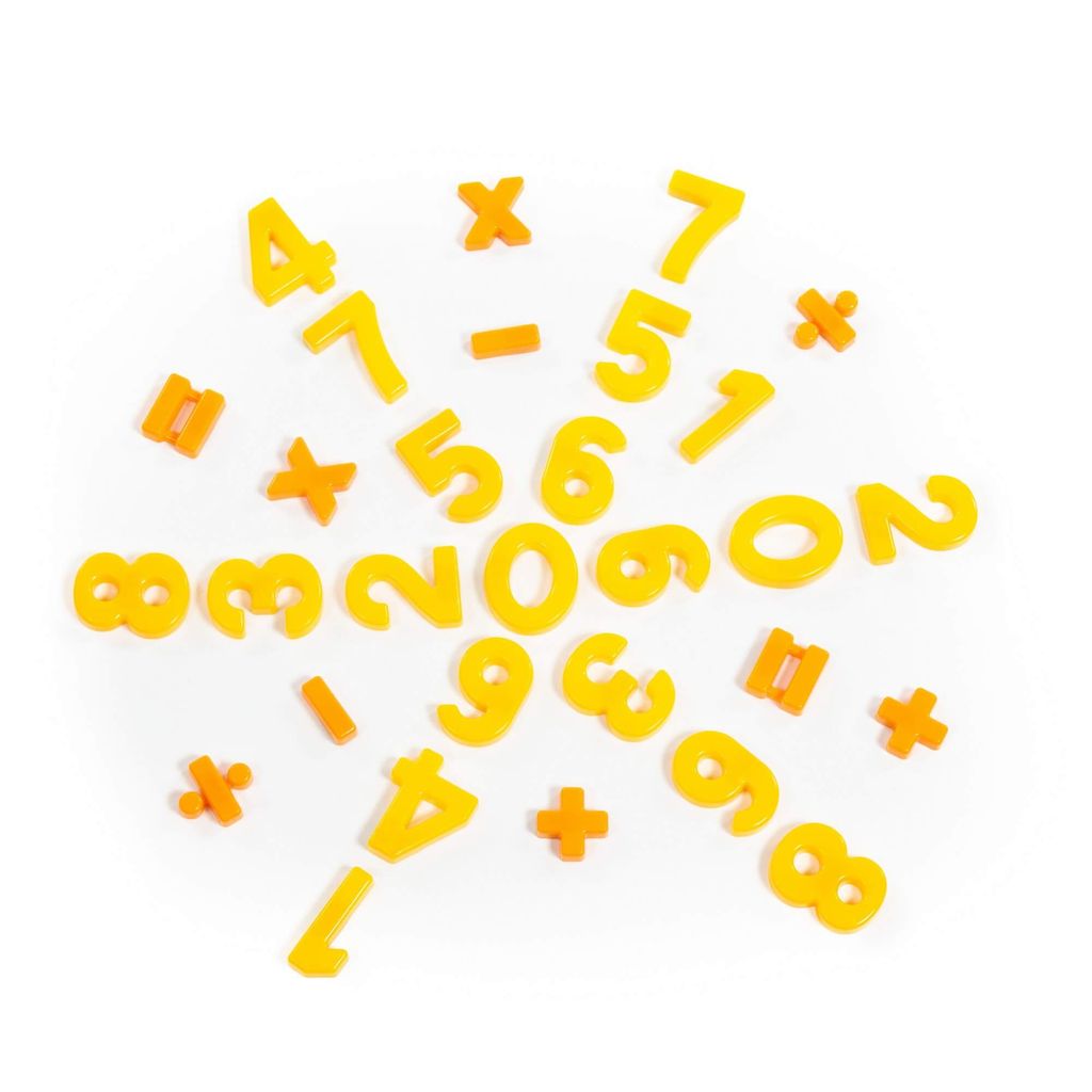 Набор Первые уроки (20 цифр + 10 математических знаков) (в пакете) - Полесье фото 4