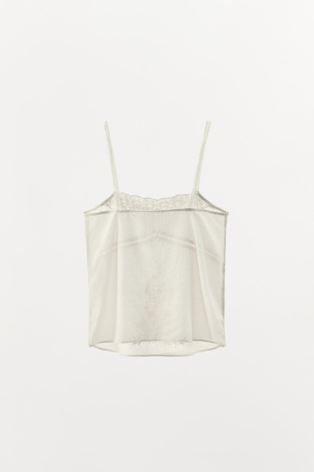 EMBROIDERED BEADED STRAPPY TOP - Zara фото 5