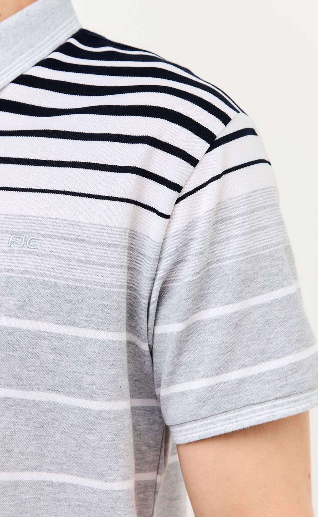 Футболка-поло F511-07-173b grey - Fine joyce фото 5