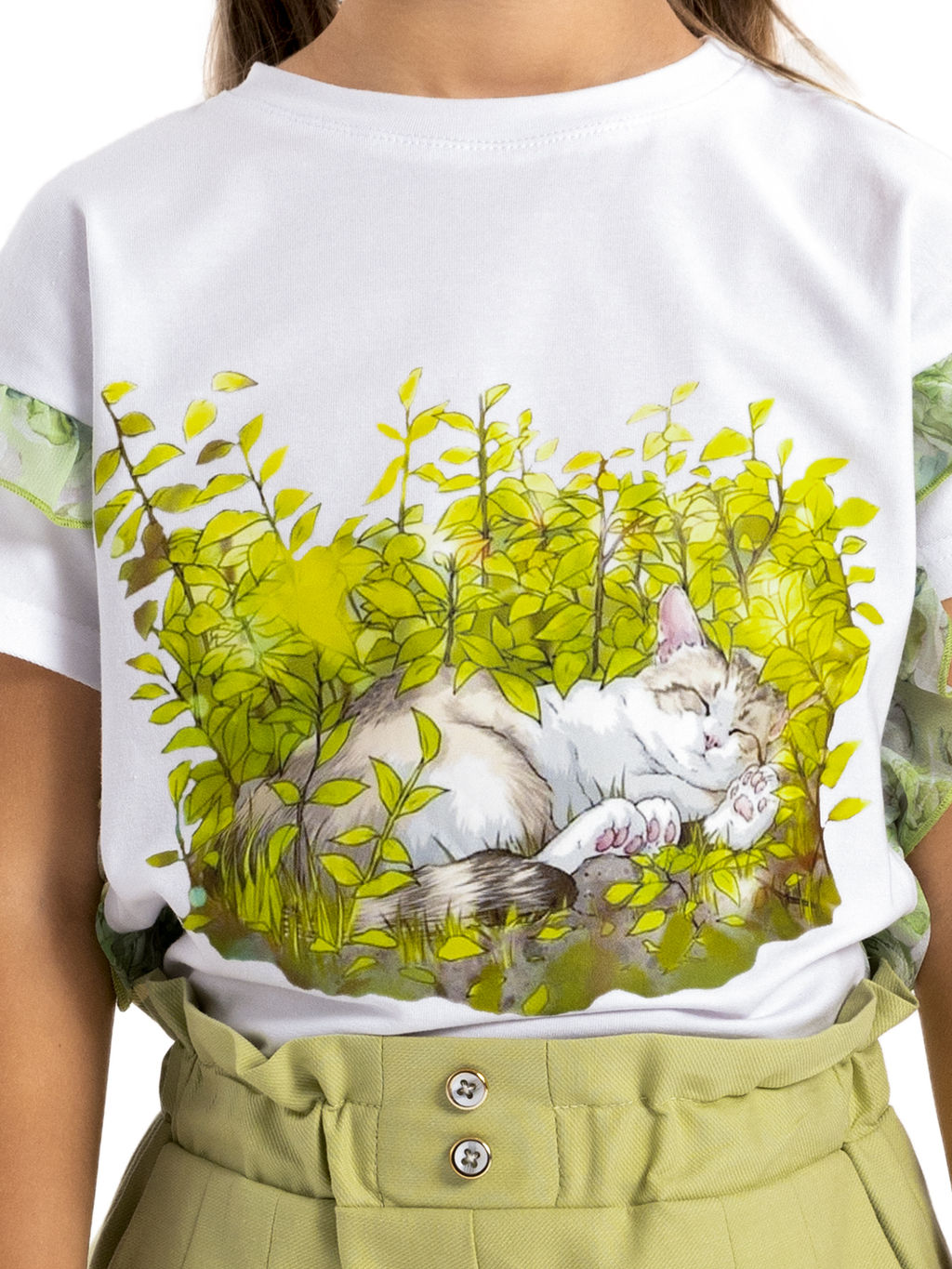 Джемпер для девочки О56337 - Карамелли фото 5