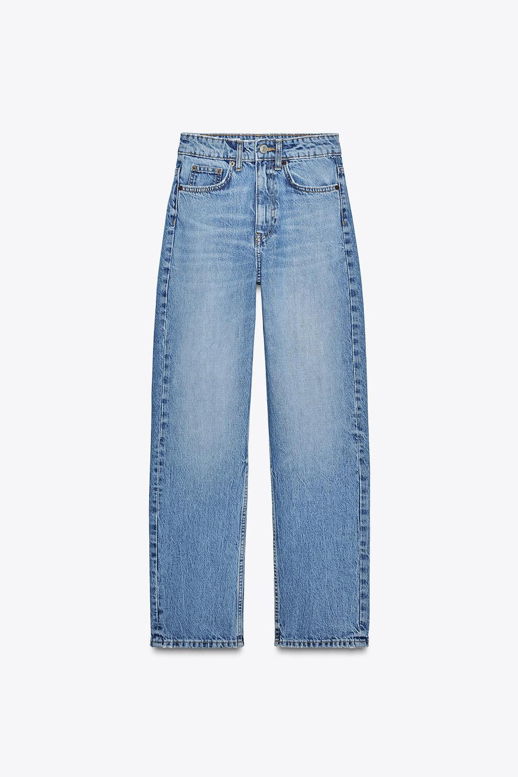 TRF MOM FIT HIGH-WAIST JEANS - Zara фото 30