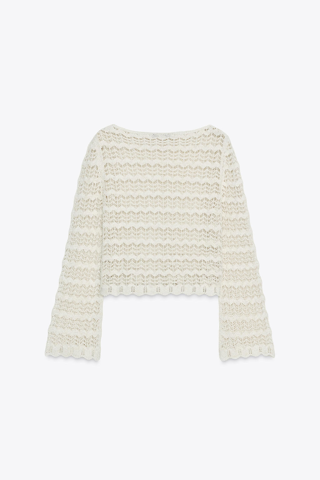 POINTELLE KNIT JUMPER - Zara фото 11