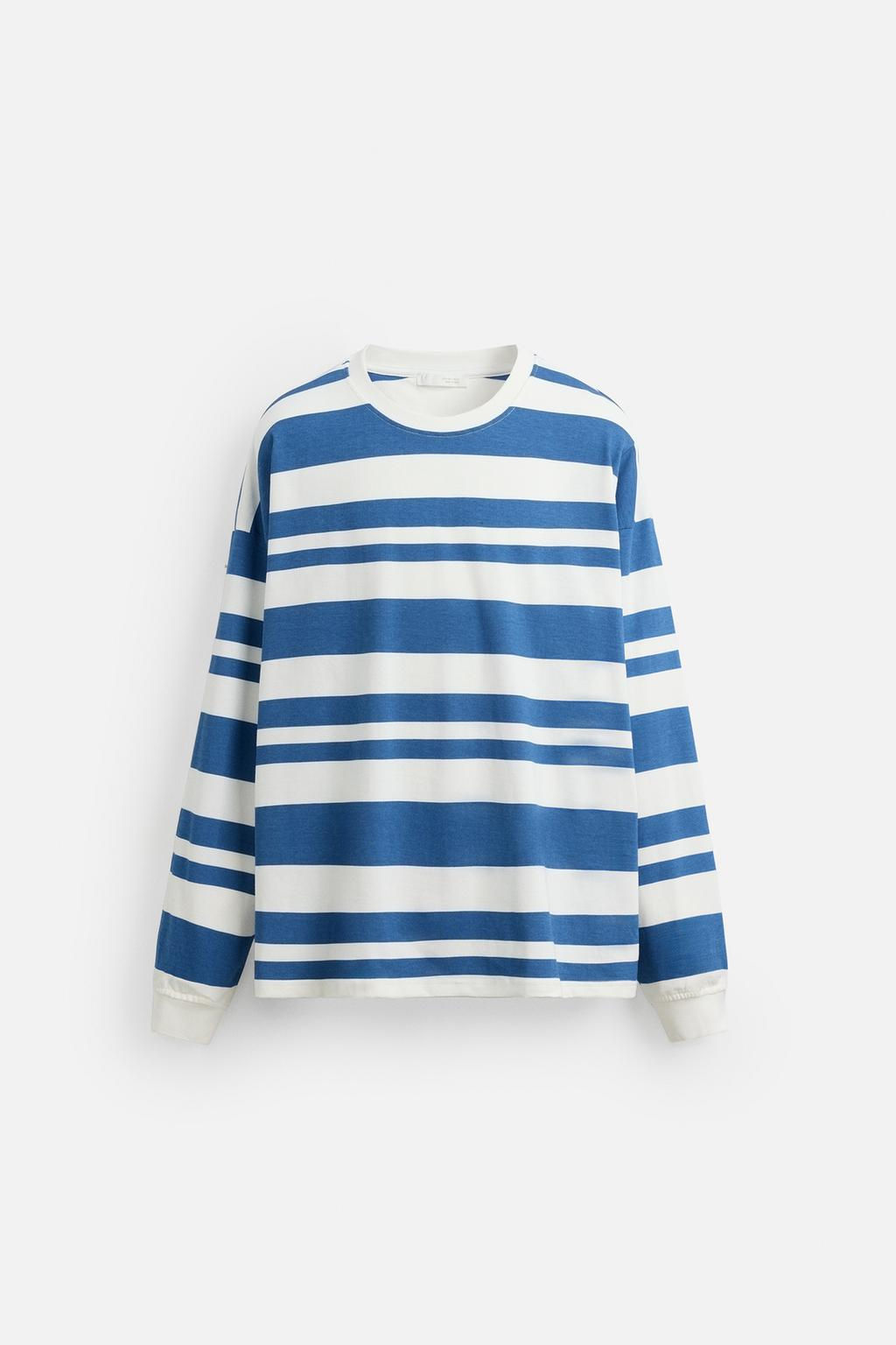 NUMBER STRIPE T-SHIRT - Zara фото 7