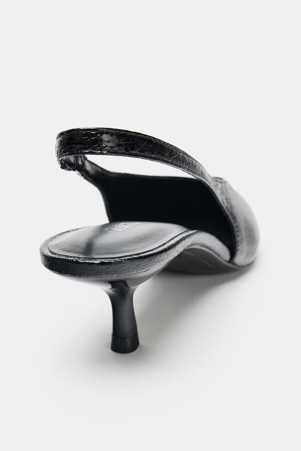 SLINGBACK HIGH-HEEL SHOES - Zara фото 25