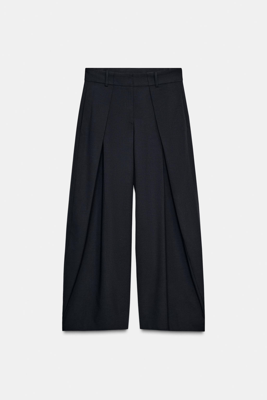ZW COLLECTION WIDE-LEG TROUSERS WITH DARTS - Zara фото 16