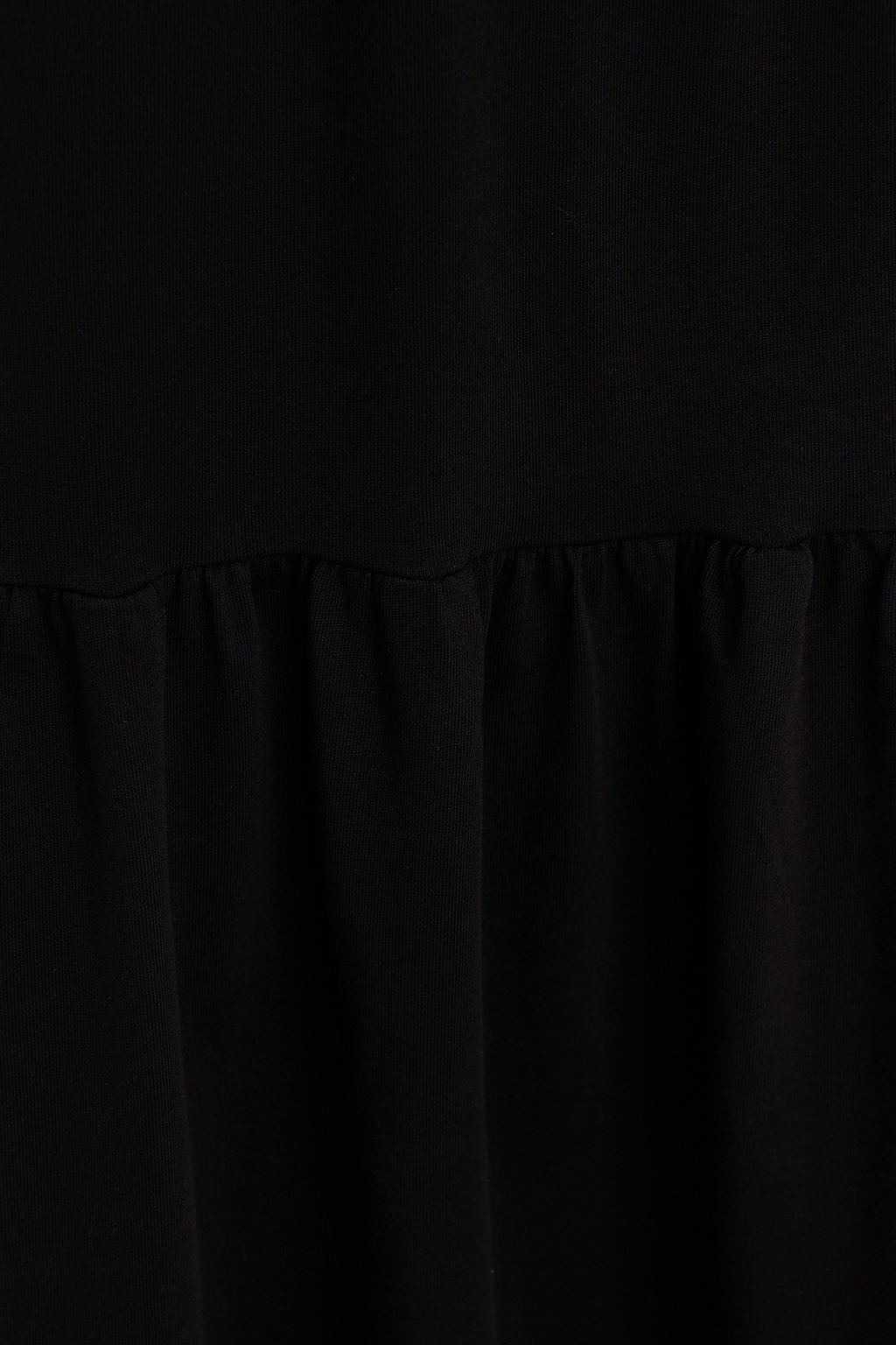 TRENDYOLMILLA Siyah Buzgulu K?sa Kollu Orme Maxi Elbise TWOSS24EL00132  фото 5