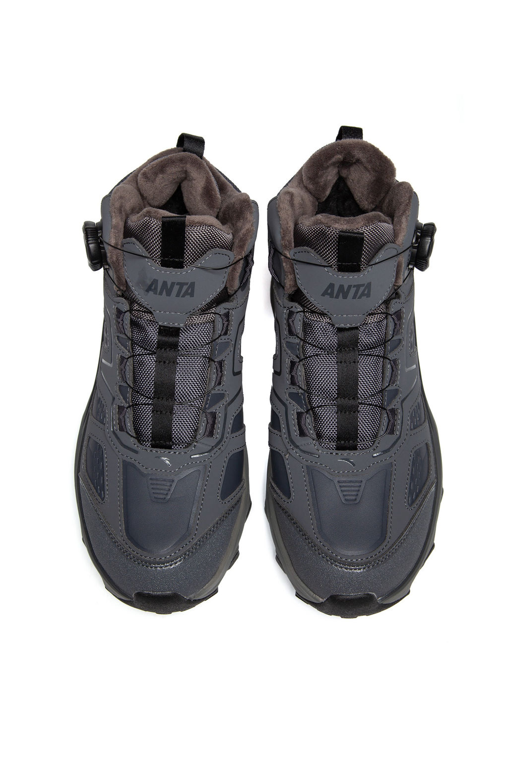 Кроссовки повседневные утепленные Серый