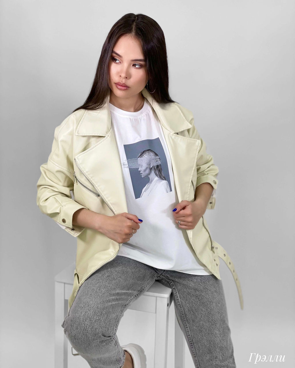 Куртка Грэлли (молочный) - Nadi bordo фото 3