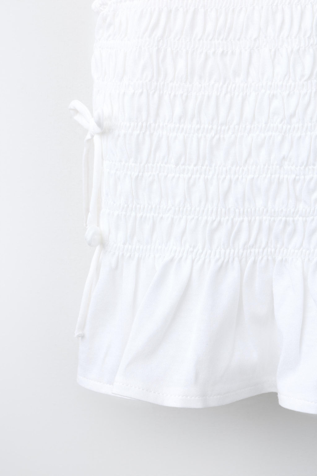 TOP GOMAS LAZOS / Blanco - Zara фото 4