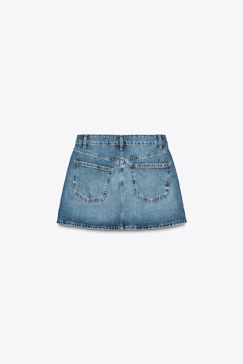 TRF DENIM MINI SKIRT - Zara фото 6