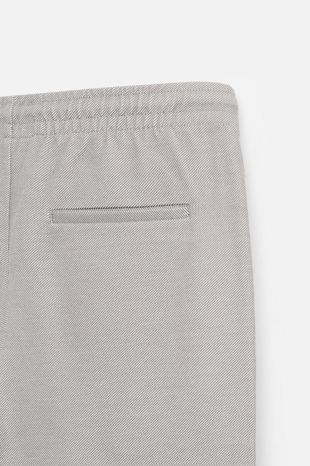 EASY CARE JOGGER WAIST TROUSERS - Zara фото 38