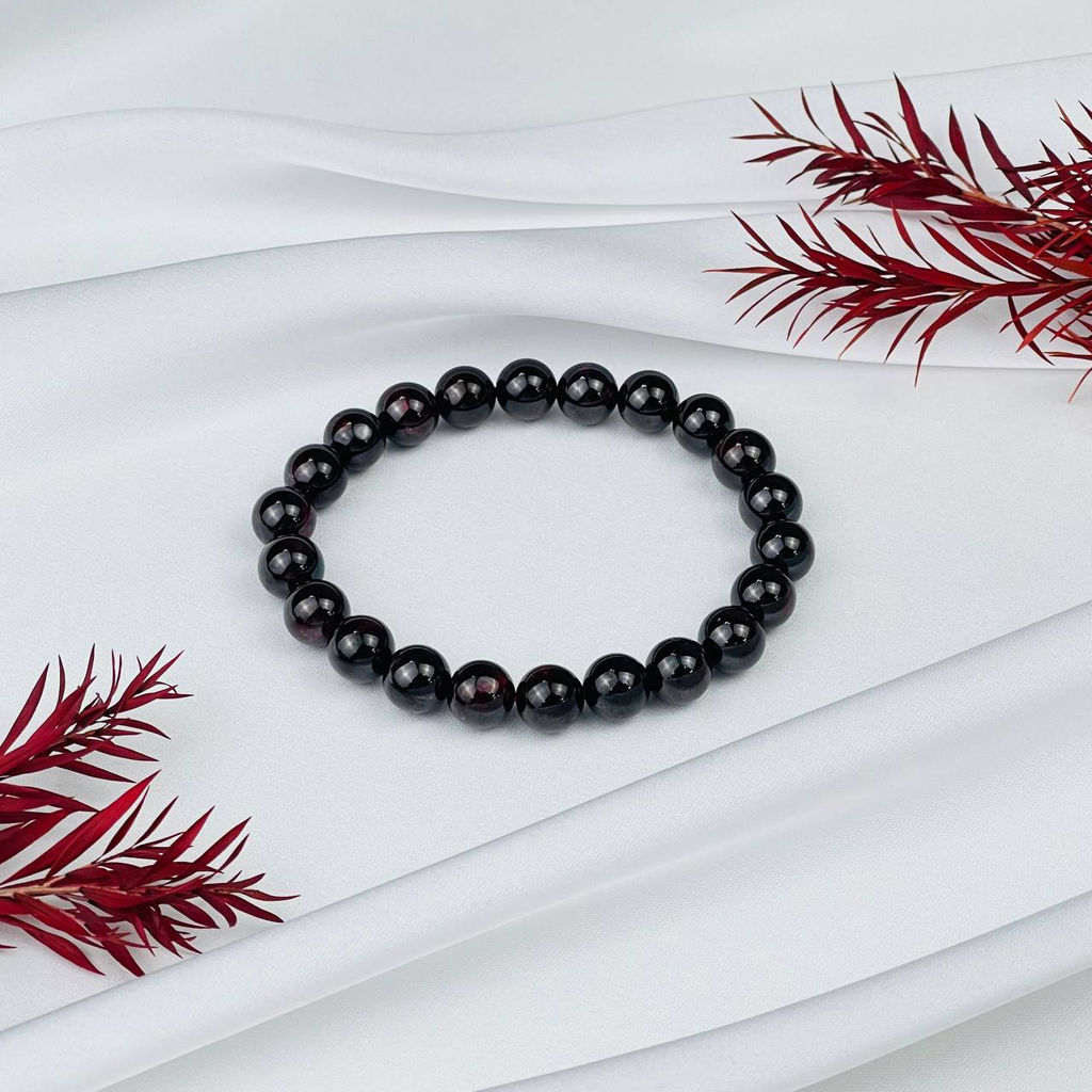 Браслет из Граната (Пироп) 20 см