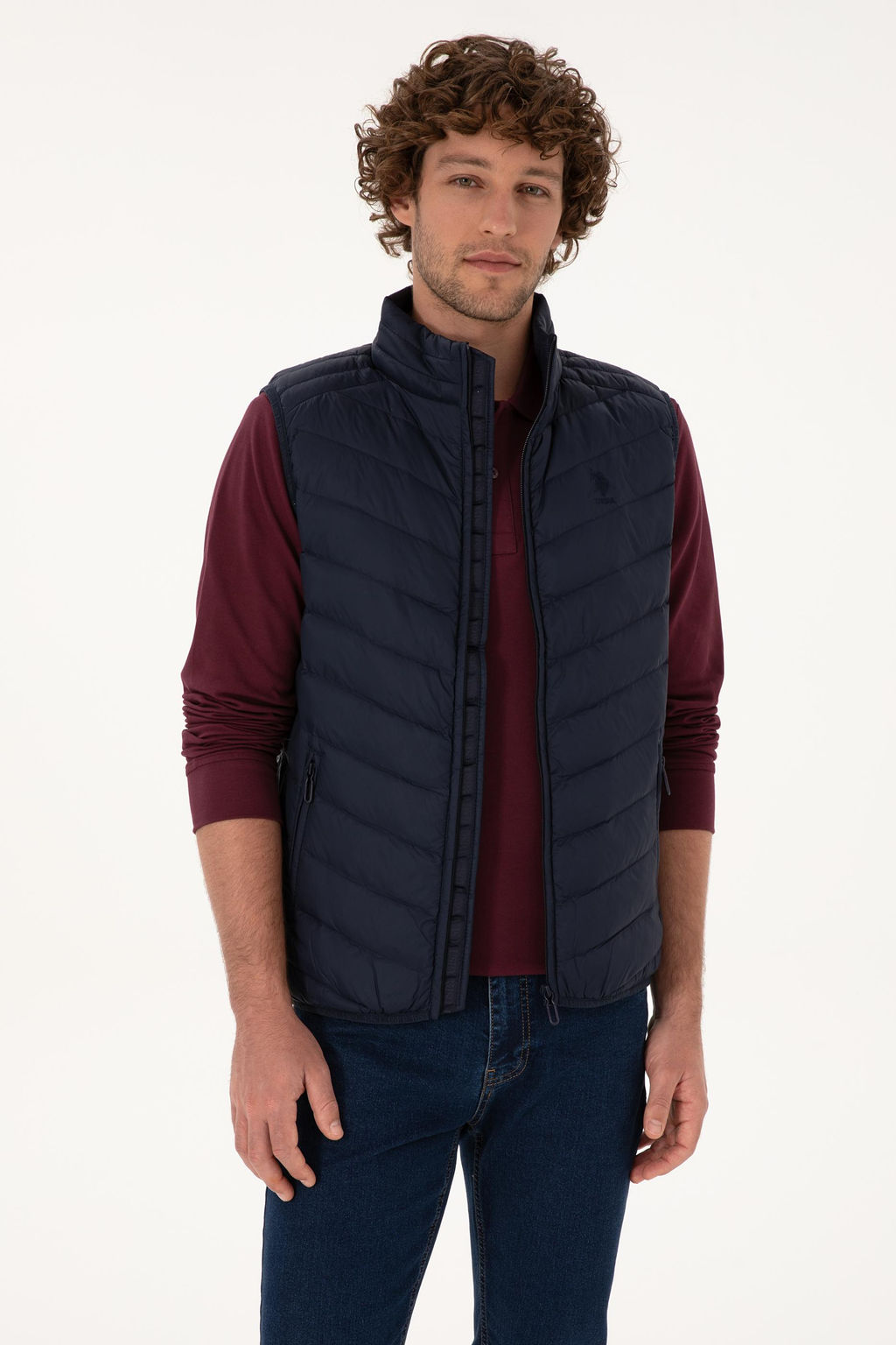 Erkek Lacivert Yelek Sepette S_rpriz _ndirim - U.s. polo assn фото 3