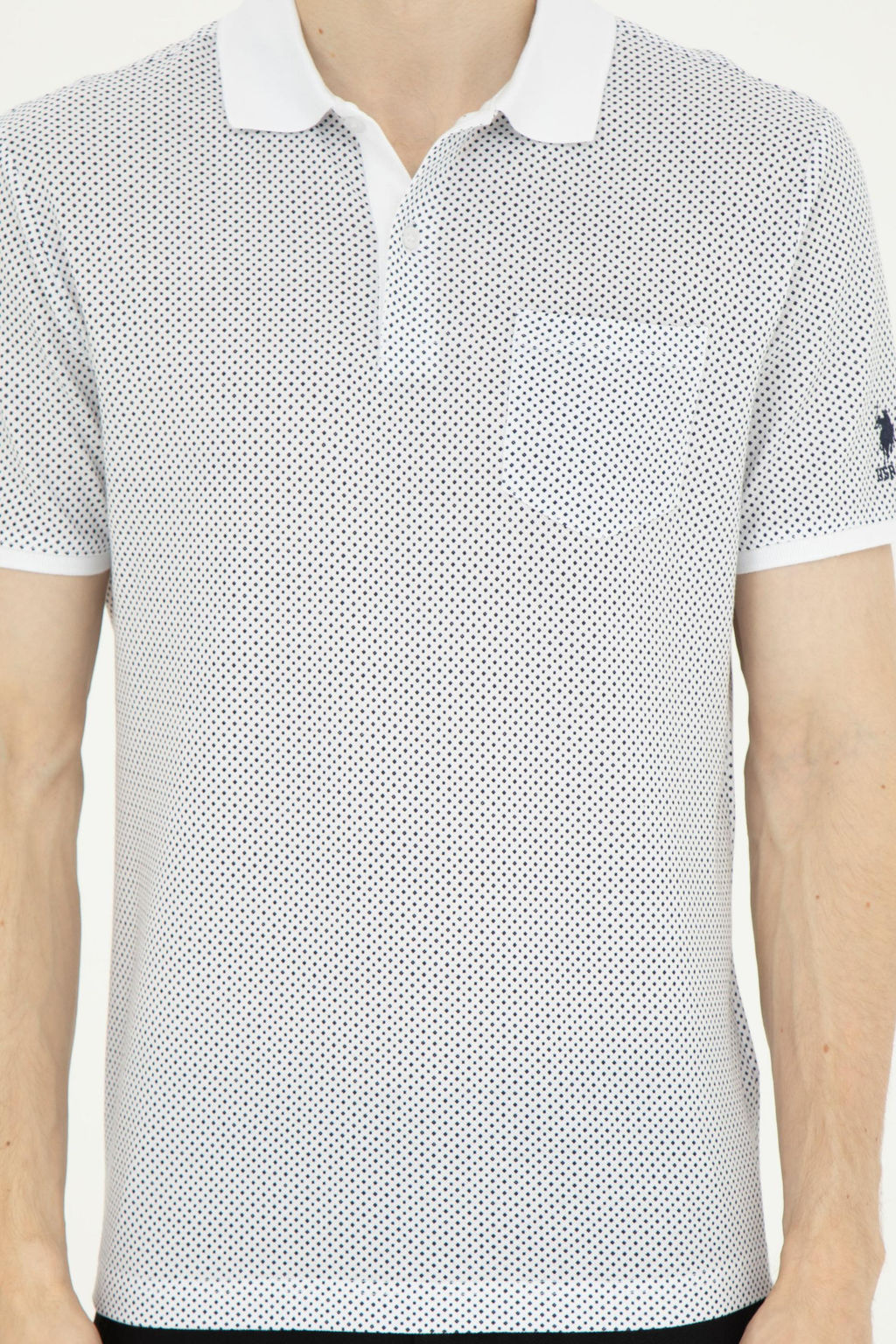 Мужская белая футболка - U.s. polo assn фото 13