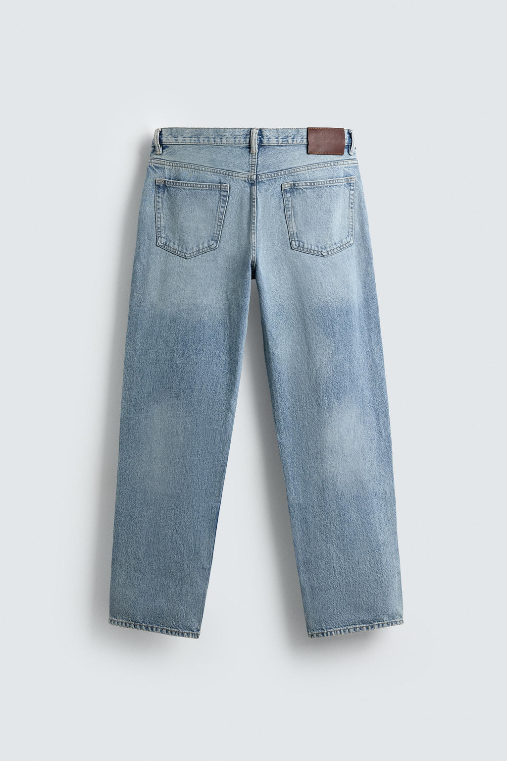 JEANS STRAIGHT FIT / Azul medio - Zara фото 8
