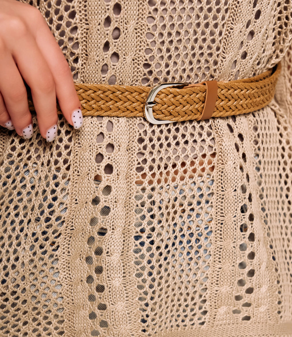 Лонгслив+топ #КТ2983, бежевый