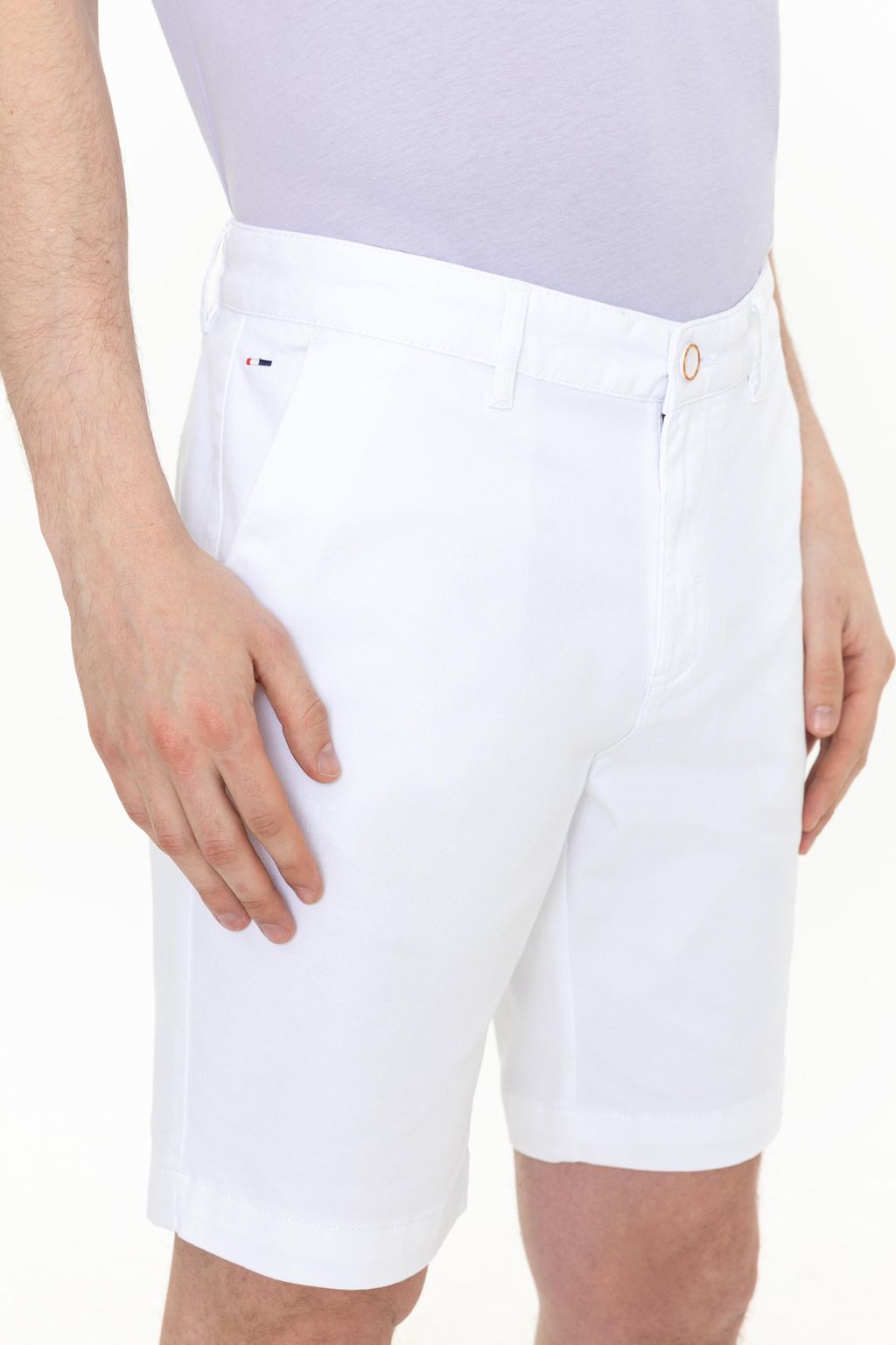 U. S. Polo Assn Мужские белые тканые шорты - U.s. polo assn фото 5