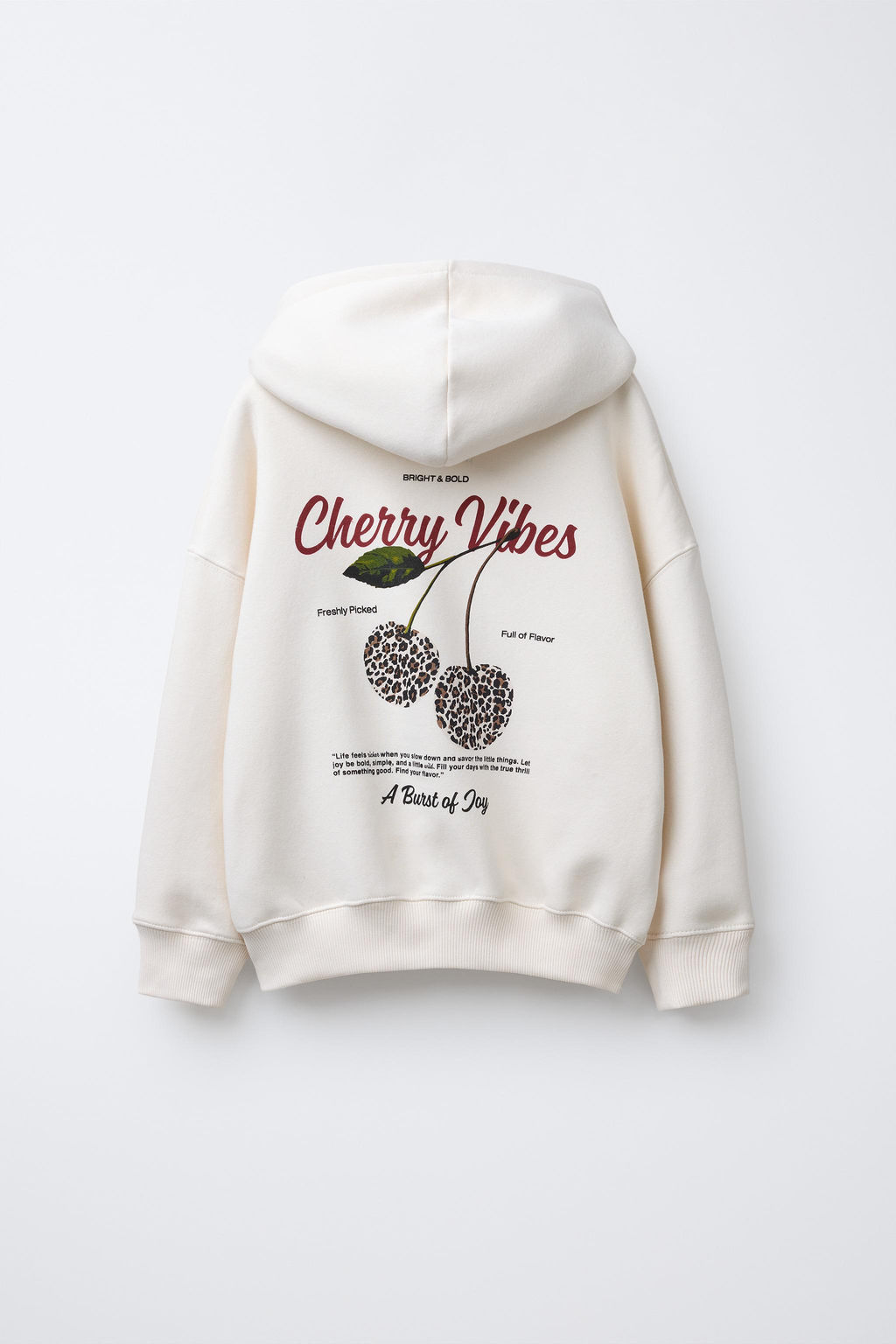 CHERRY PRINT SWEATSHIRT - Zara фото 6
