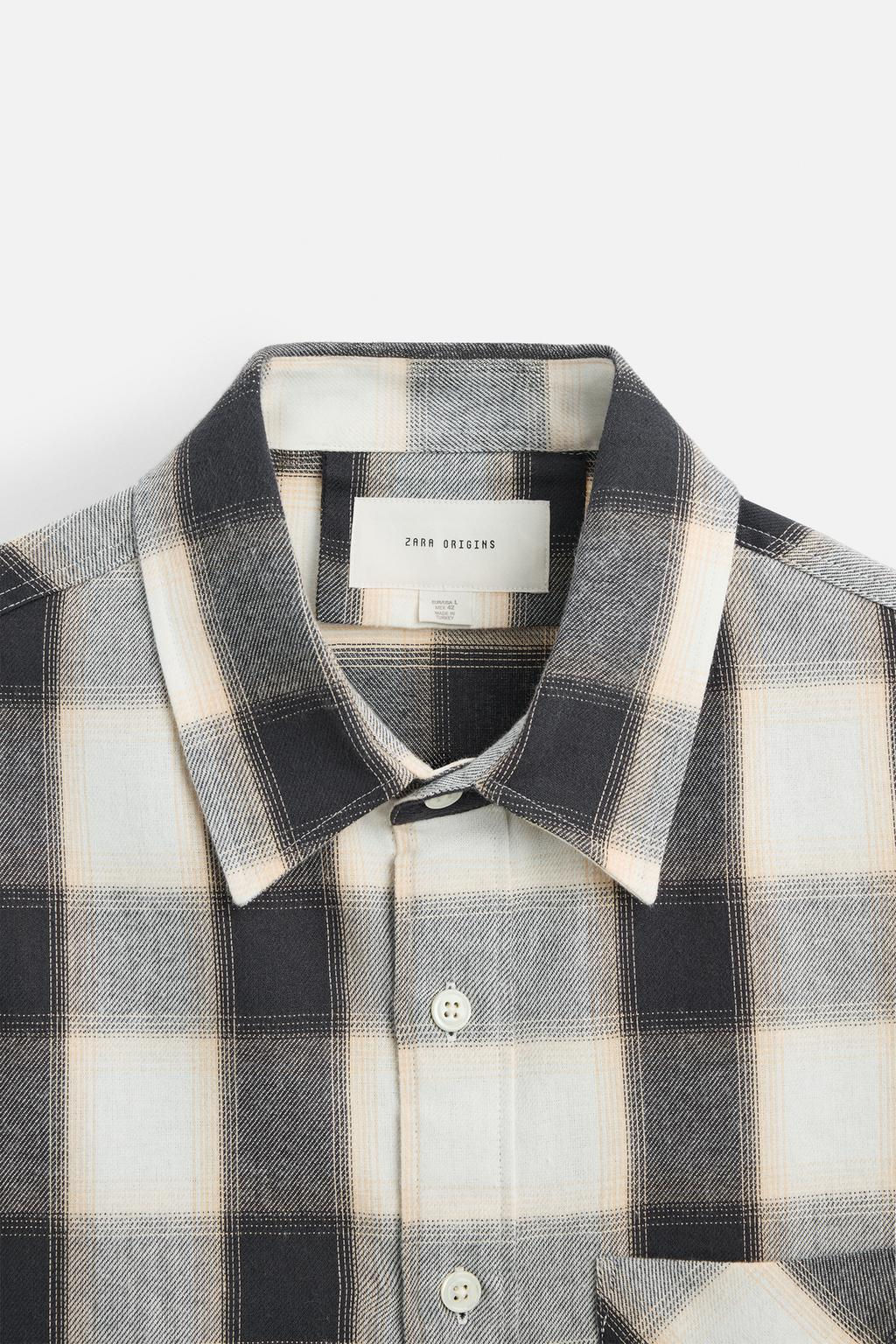 CHECK SHIRT - Zara фото 17
