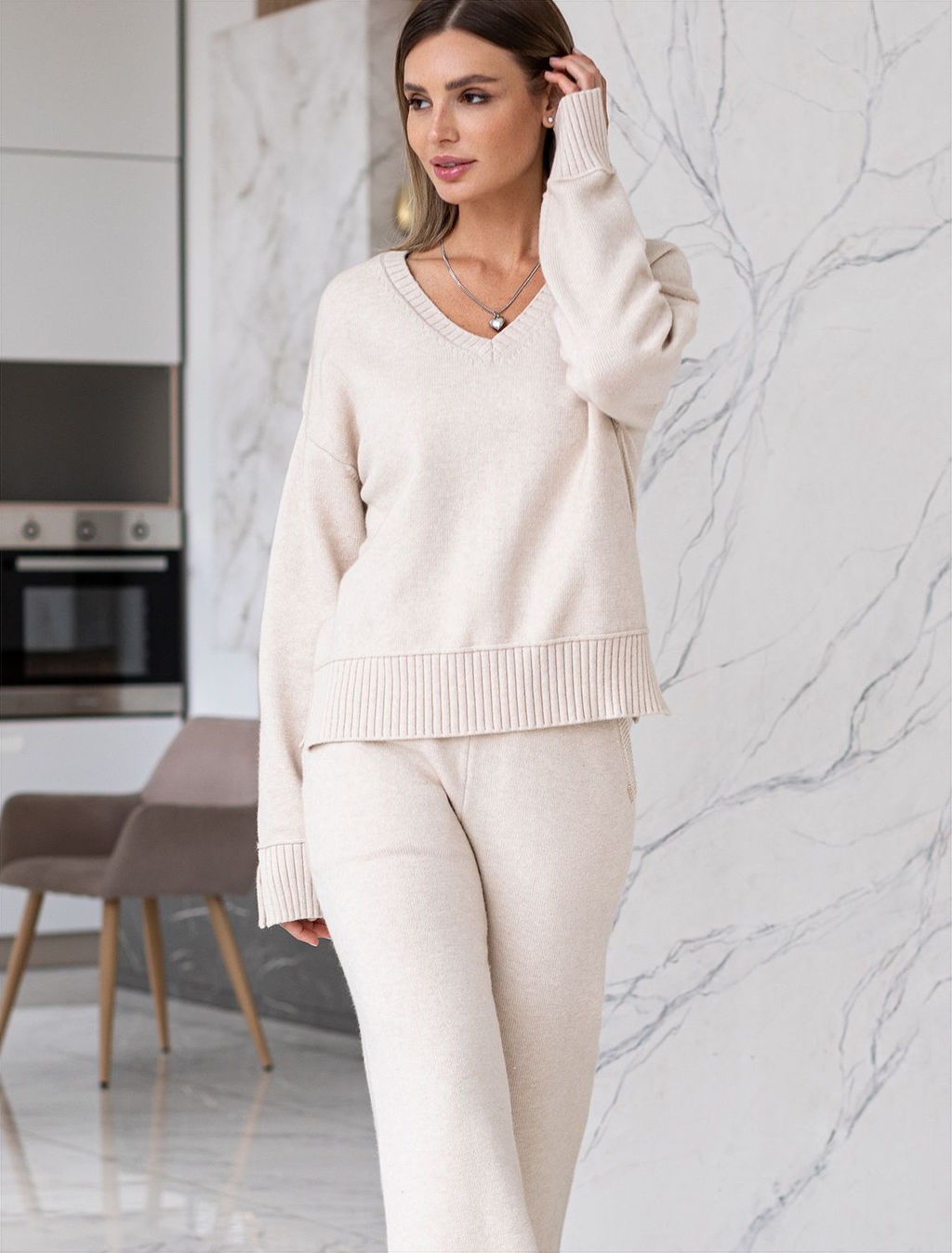 VILATTE / Джемпер из пряжи с кашемиром  фото 5