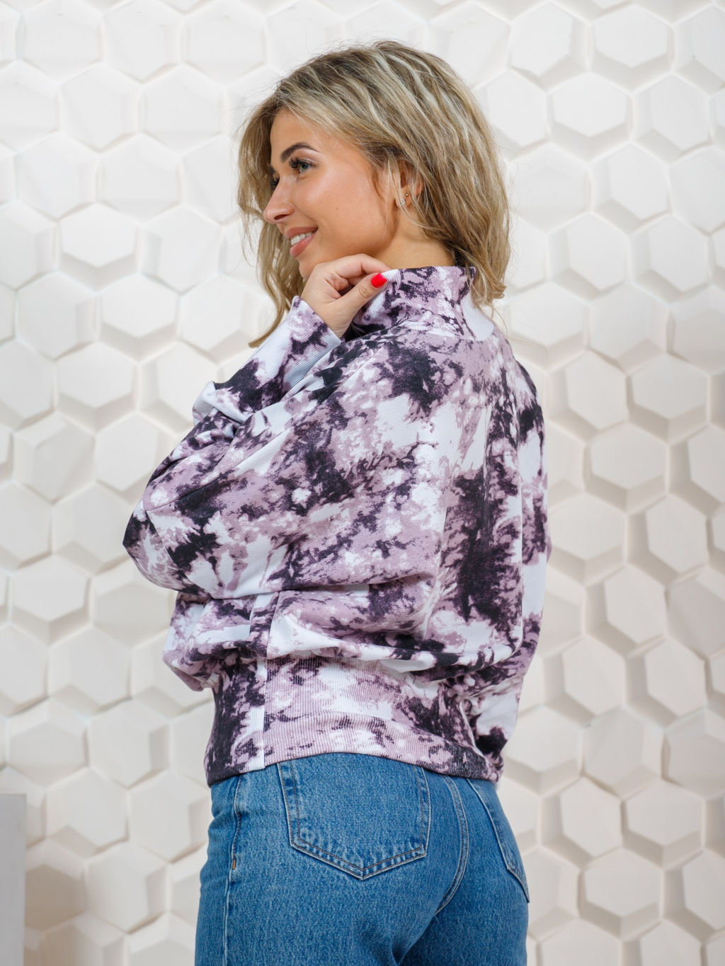 833 Свитшот "сирень"