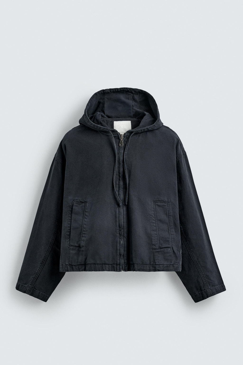 BOXY FIT TEXTURED JACKET - Zara фото 8