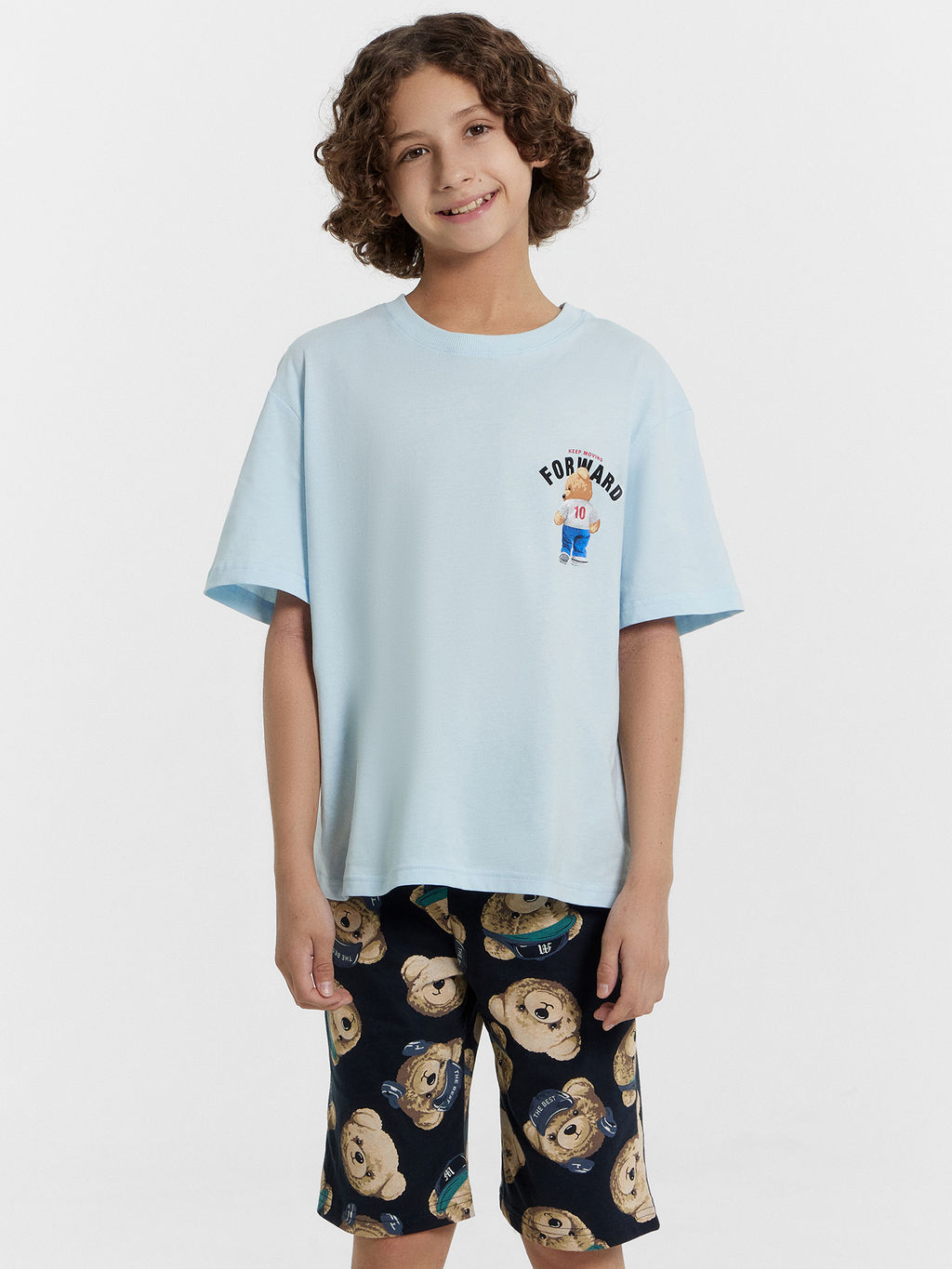 Комплект домашний для мальчиков с принтом в виде мишки - Mark formelle фото 2