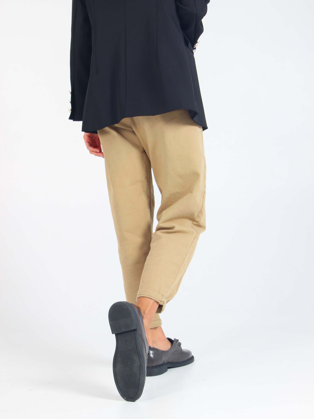 Туфли полуботинки 105.2693.bl. Серо-коричневый наплак