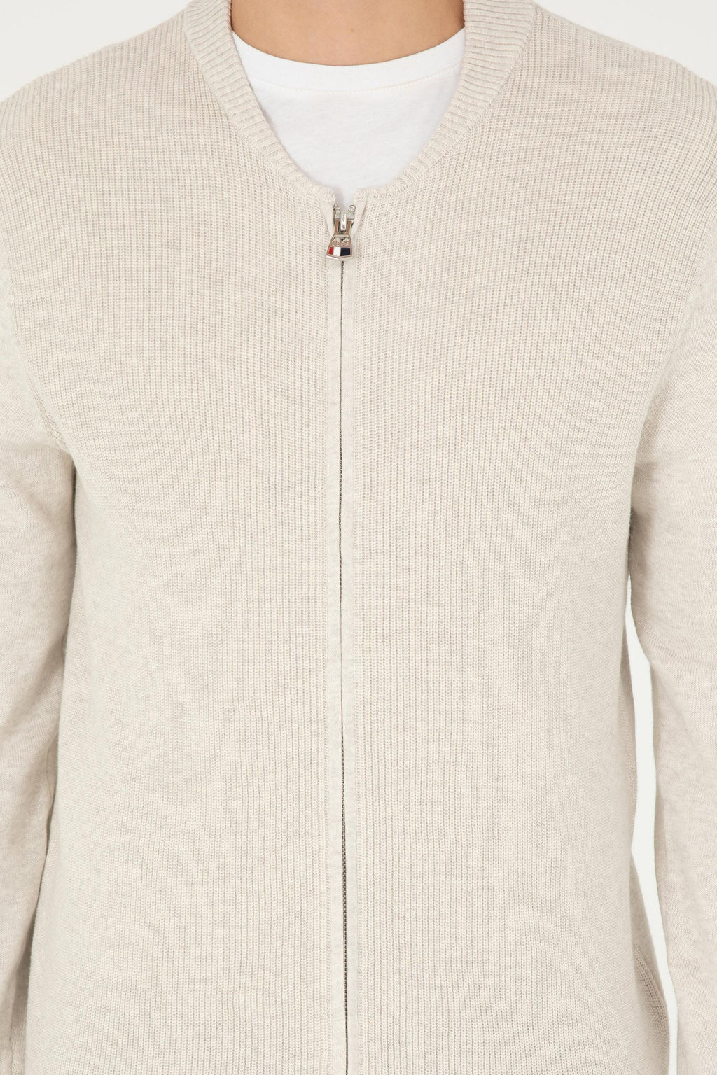 Мужской базовый трикотажный кардиган Stone Melange - U.s. polo assn фото 13