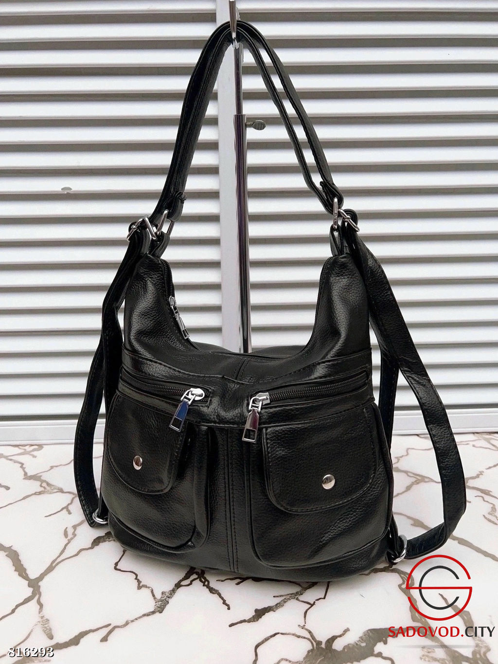 Сумка-рюкзак женская из экко-кожи - Bruno фото 5