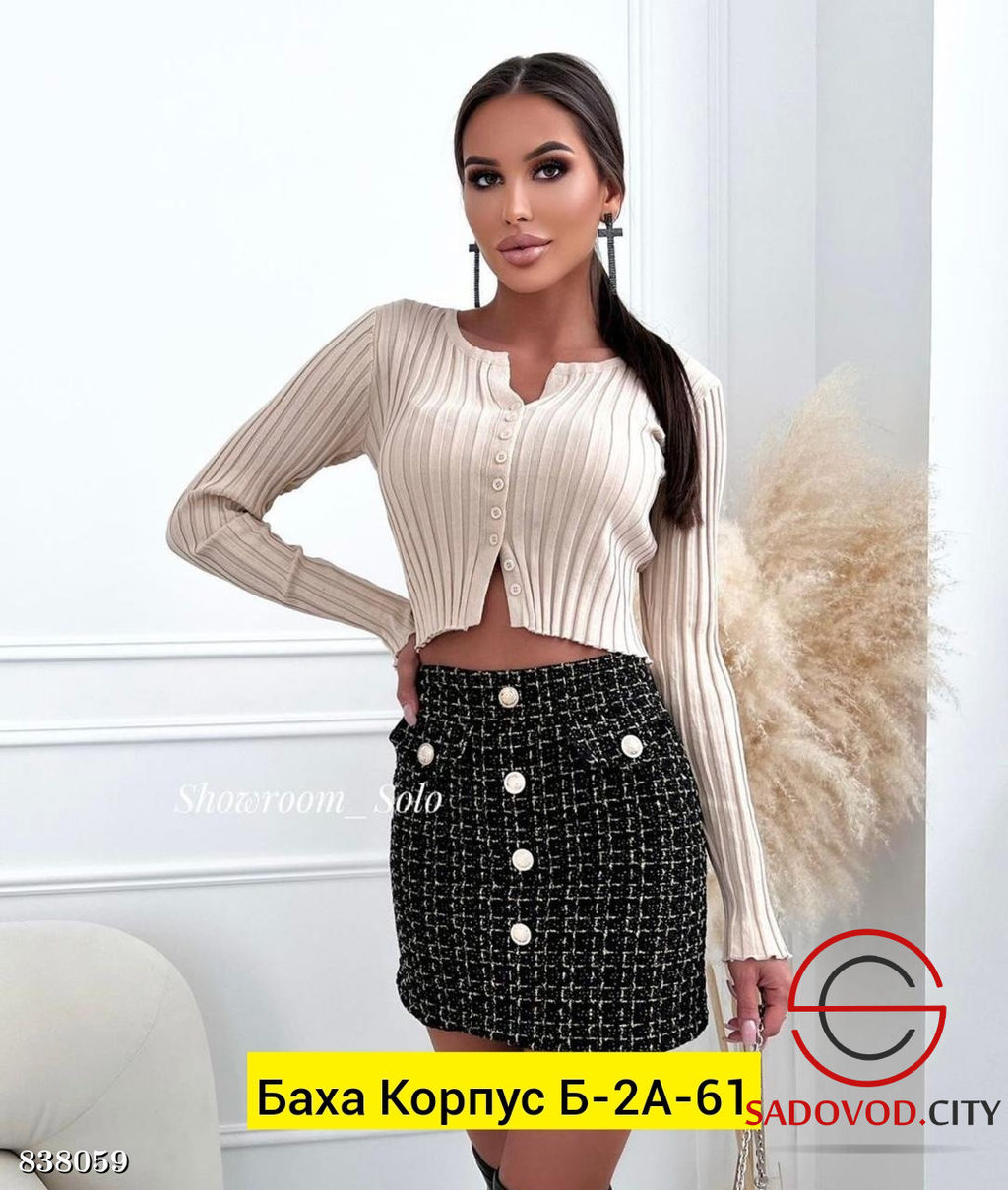 Кофта женская укороченная - Bruno фото 3