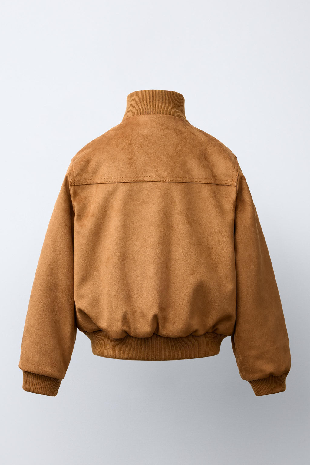 CAZADORA BOMBER EFECTO ANTE / Tostado - Zara фото 5