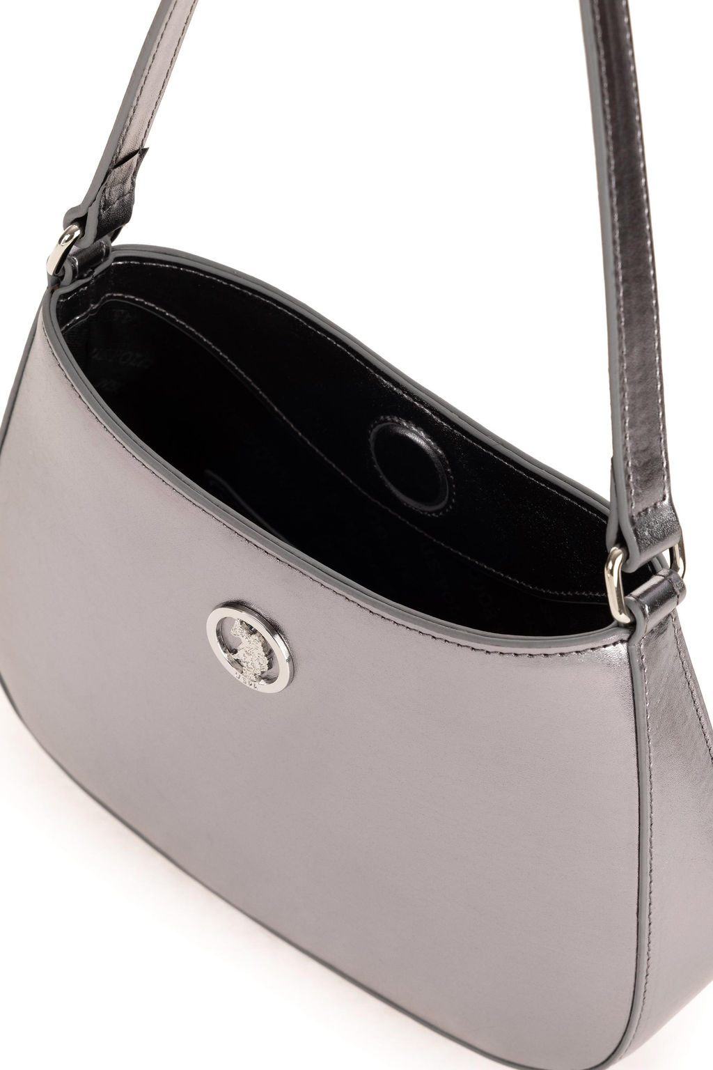 Женская серая блестящая вечерняя сумка Неожиданная скидка в корзине - U.s. polo assn фото 6