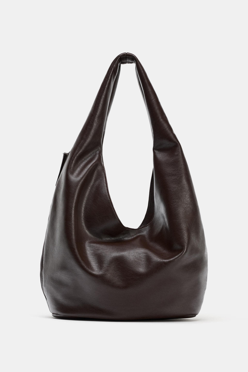 MAXI BUCKET BAG WITH SIDE ZIP - Zara фото 9