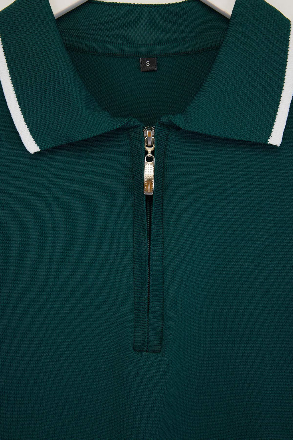 Lacivert Regular Polo Yaka Duz Polo Yaka T-shirt TMNSS26PO00026 - Trendyolmilla фото 6