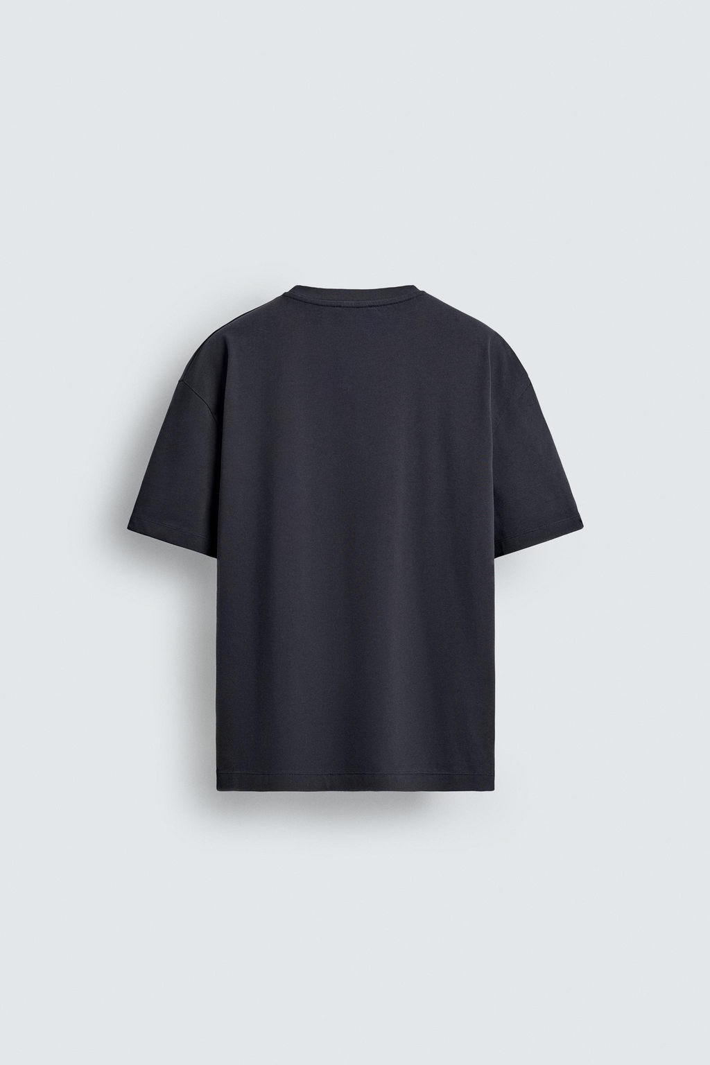 CAMISETA HEAVYWEIGHT B?SICA / Azul - Zara фото 7
