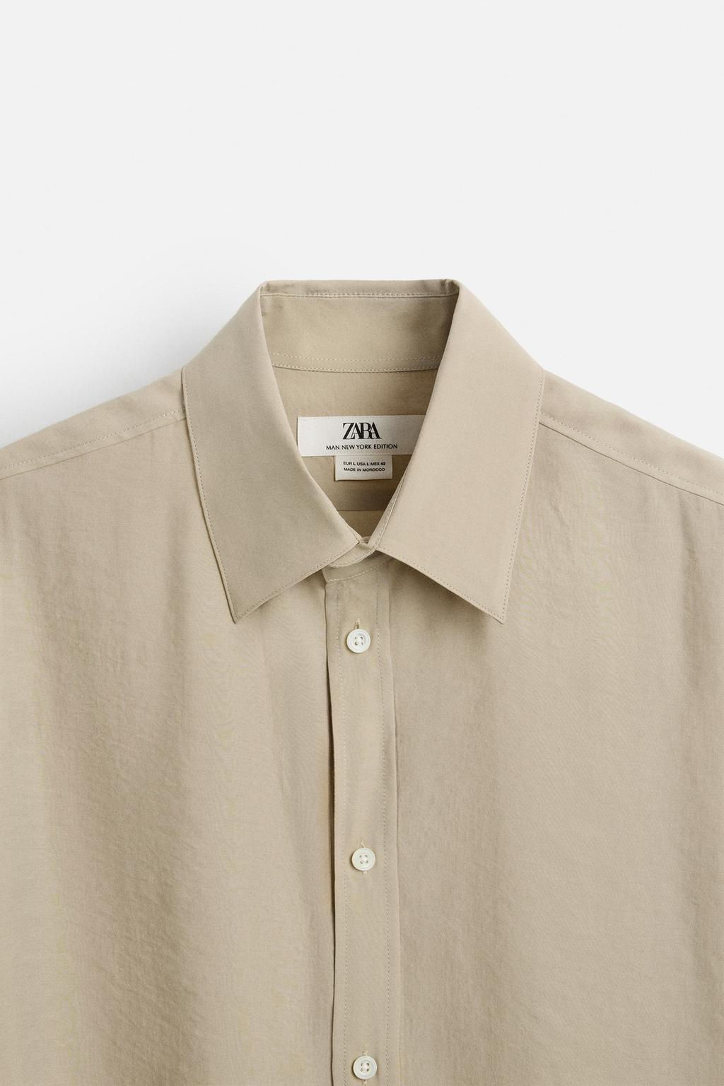 FLOWING SHIRT - LIMITED EDITION - Zara фото 16