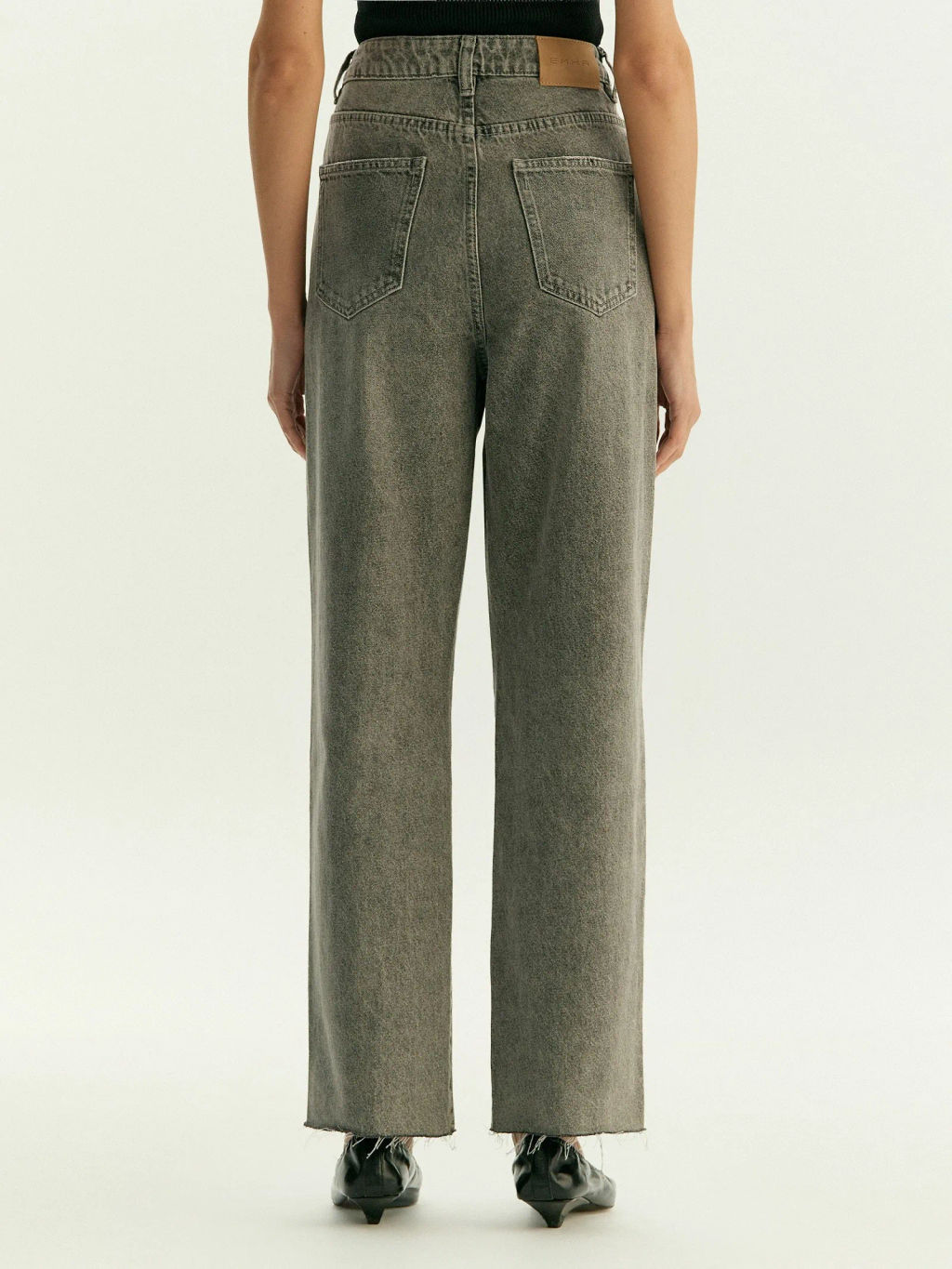 Джинсы Mom Fit 369, D369/gabbro