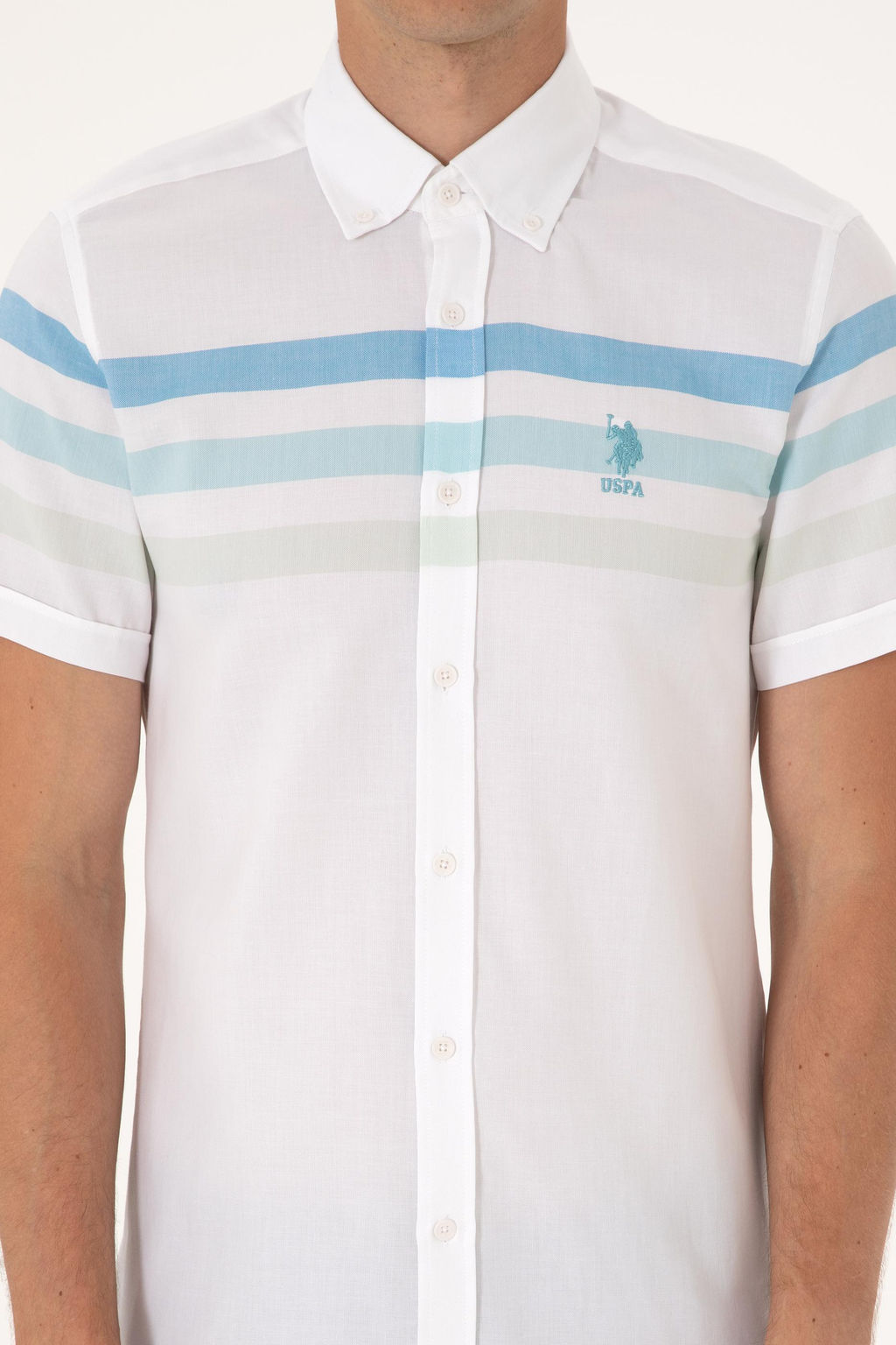 Erkek Aqua K_sa Kollu G_mlek - U.s. polo assn фото 6