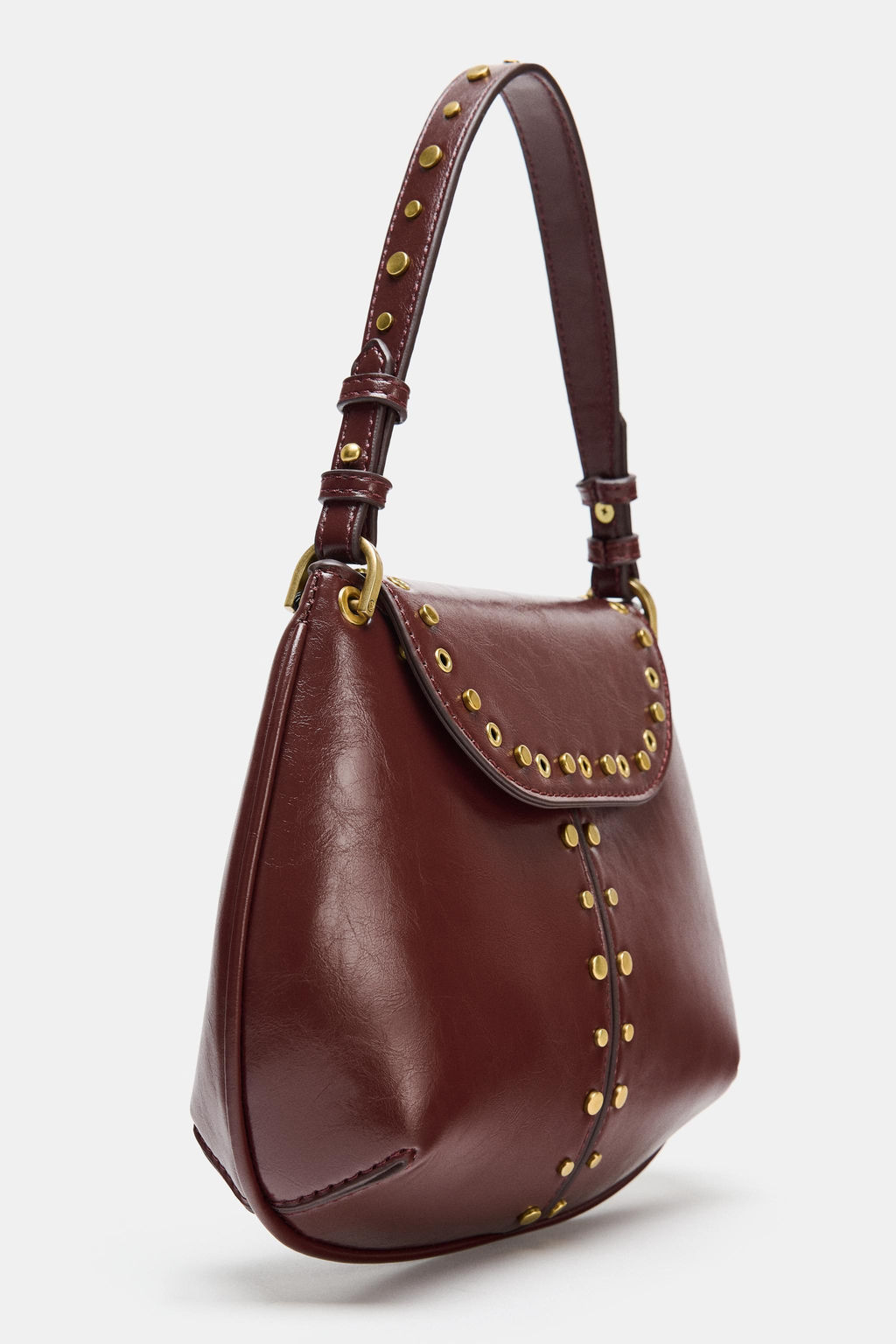 STUDDED SHOULDER BAG - Zara фото 4