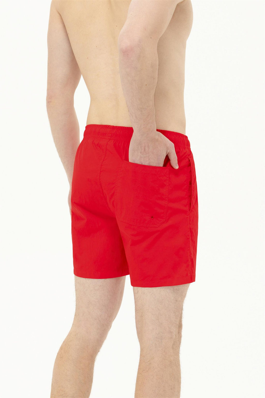 Мужские красные морские шорты - U.s. polo assn фото 11