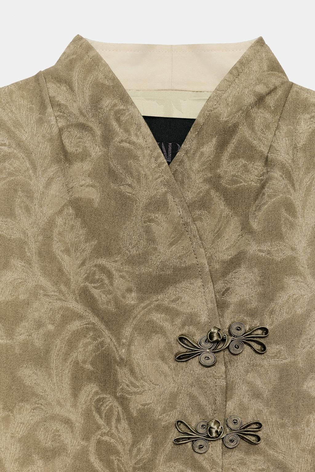 JACQUARD FIREMAN CLASP BLAZER ZW COLLECTION - Zara фото 6