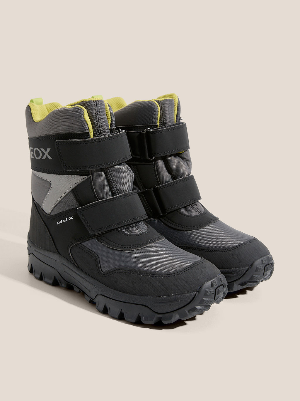 Детские ботинки GEOX J HIMALAYA BOY B ABX Артикул 4675175, темно-серый  фото 2