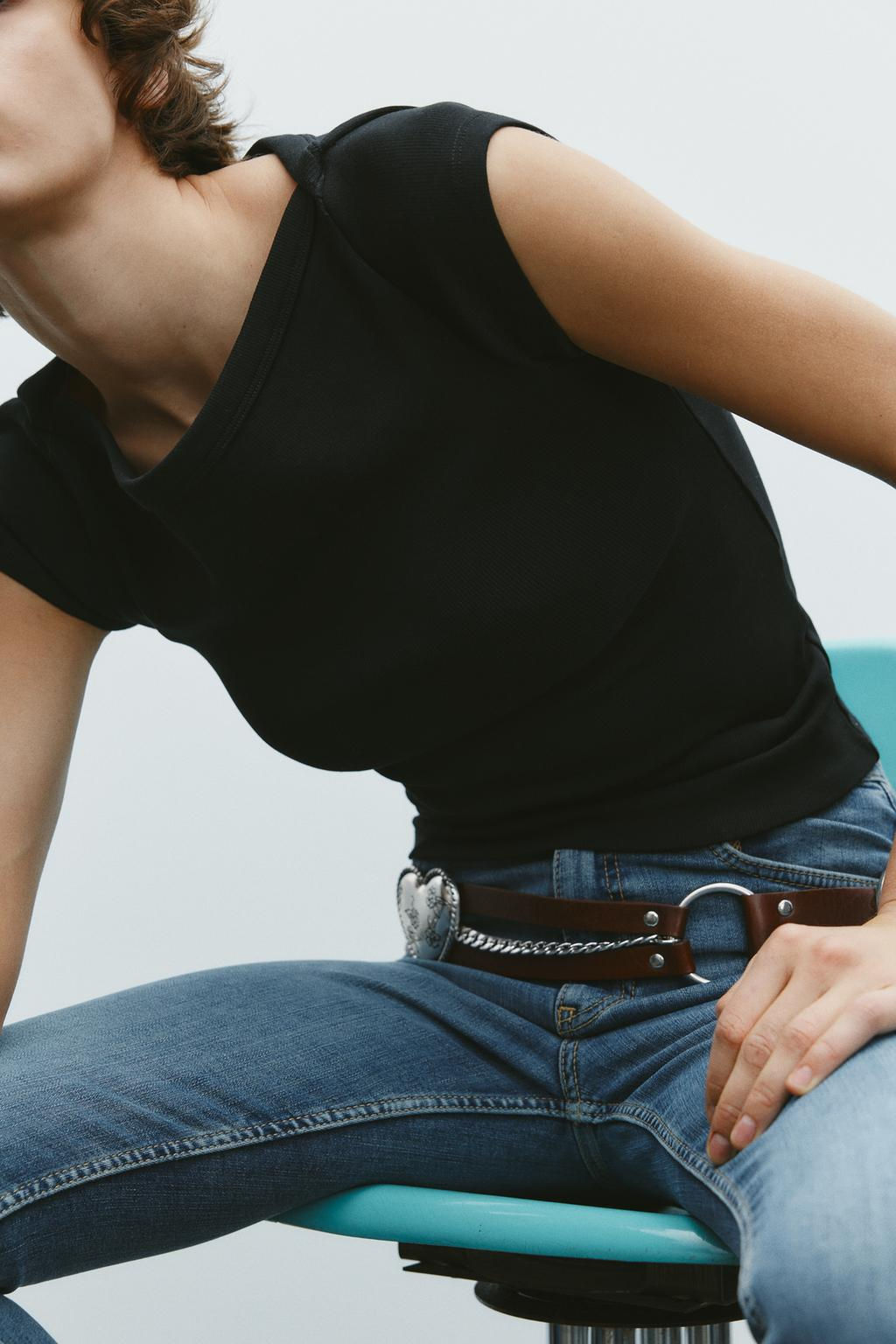 BOATNECK TOP - Zara фото 16