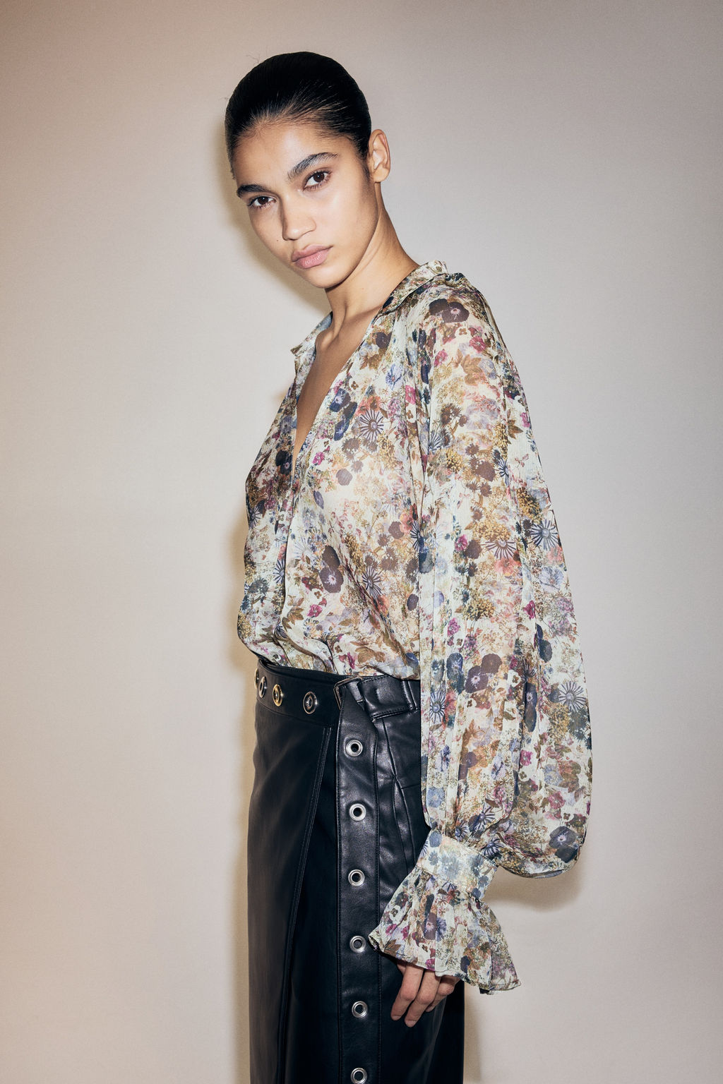 Blusa transparente - H&m фото 2