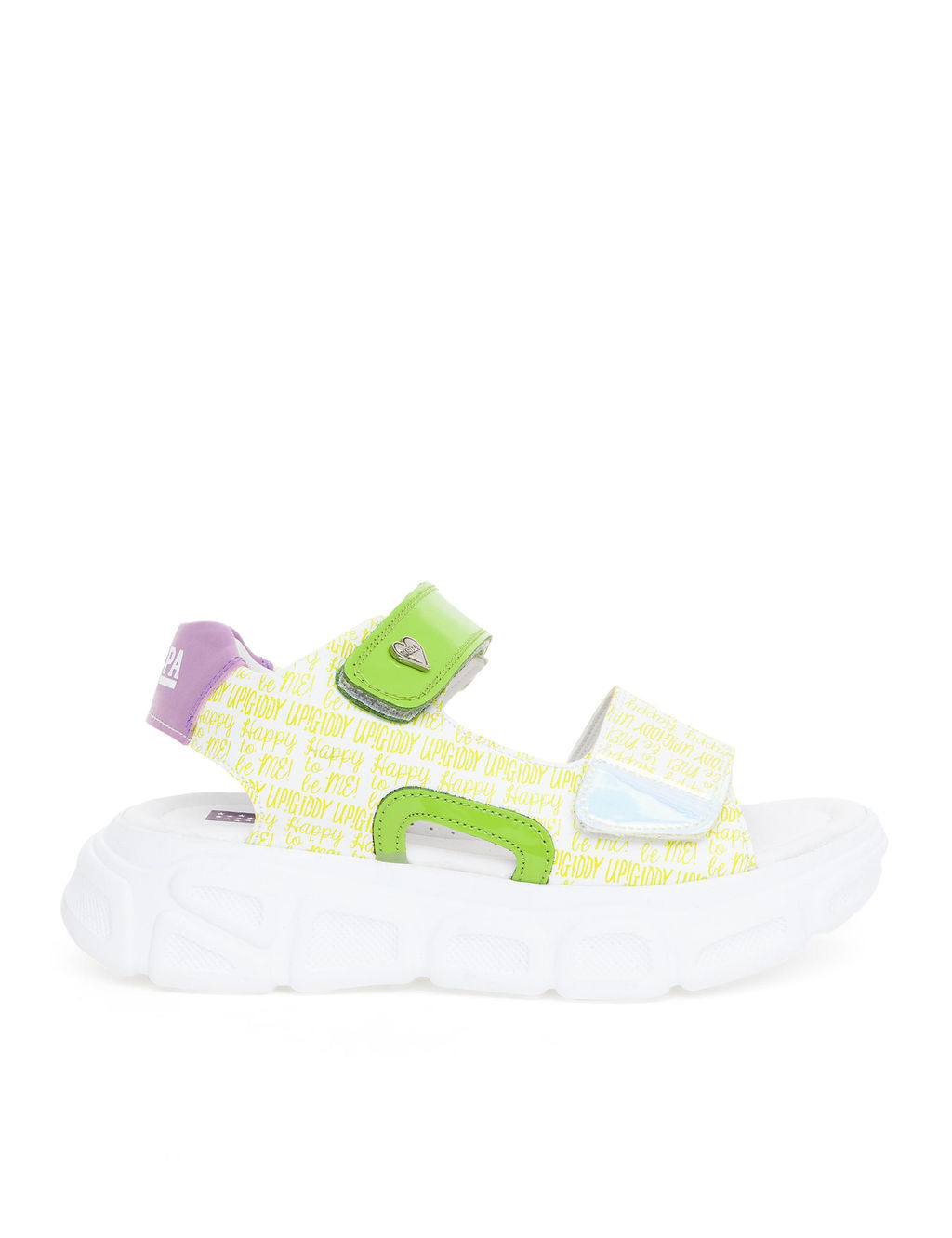 U. S. Polo Assn Неоново-желтые сандалии для девочек - U.s. polo assn фото 3