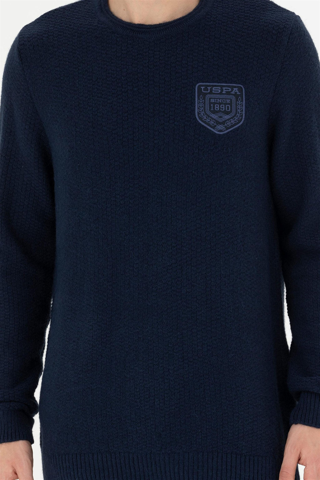 Мужской темно-синий свитер - U.s. polo assn фото 6