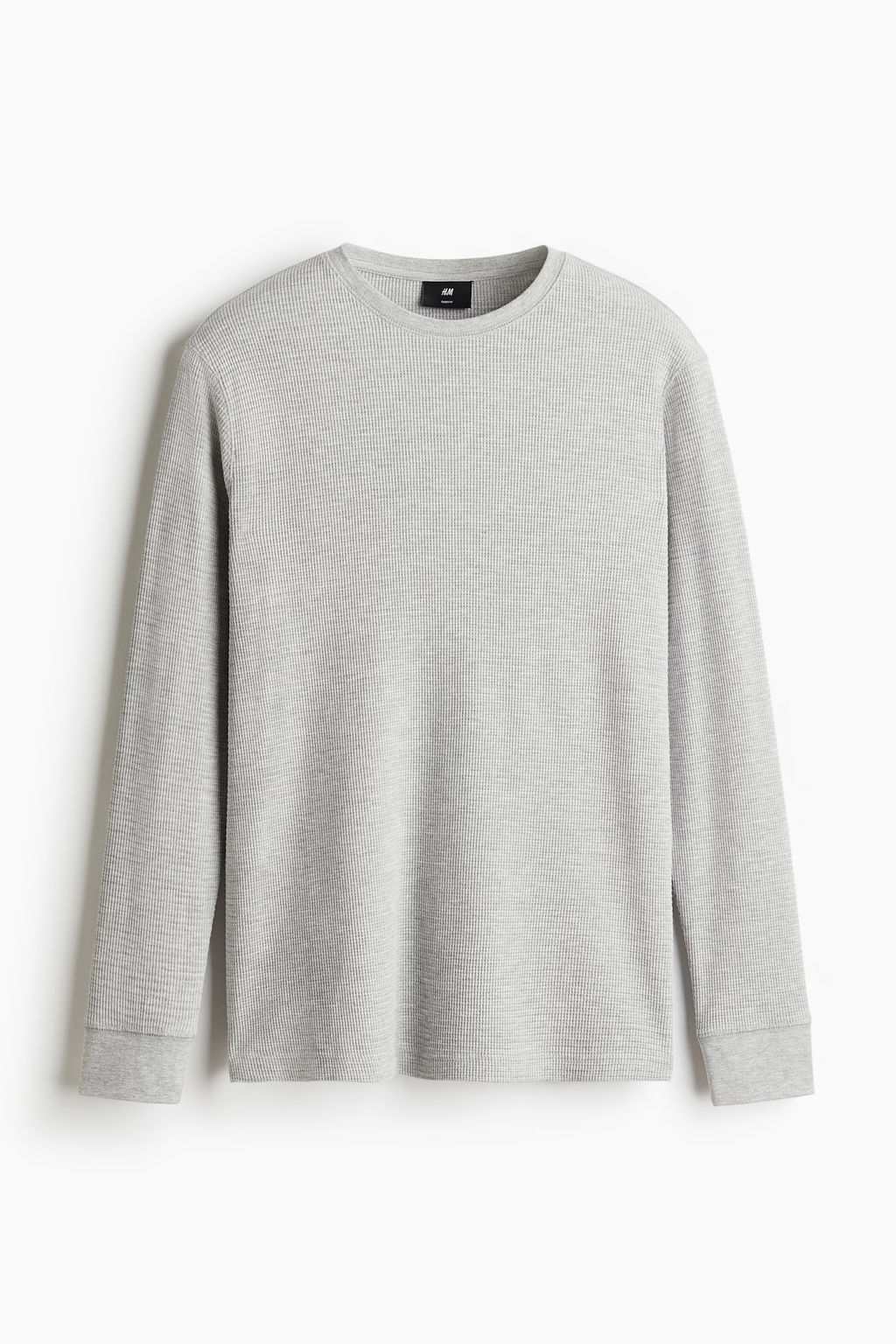 Camiseta en punto gofrado Slim Fit - H&m фото 5