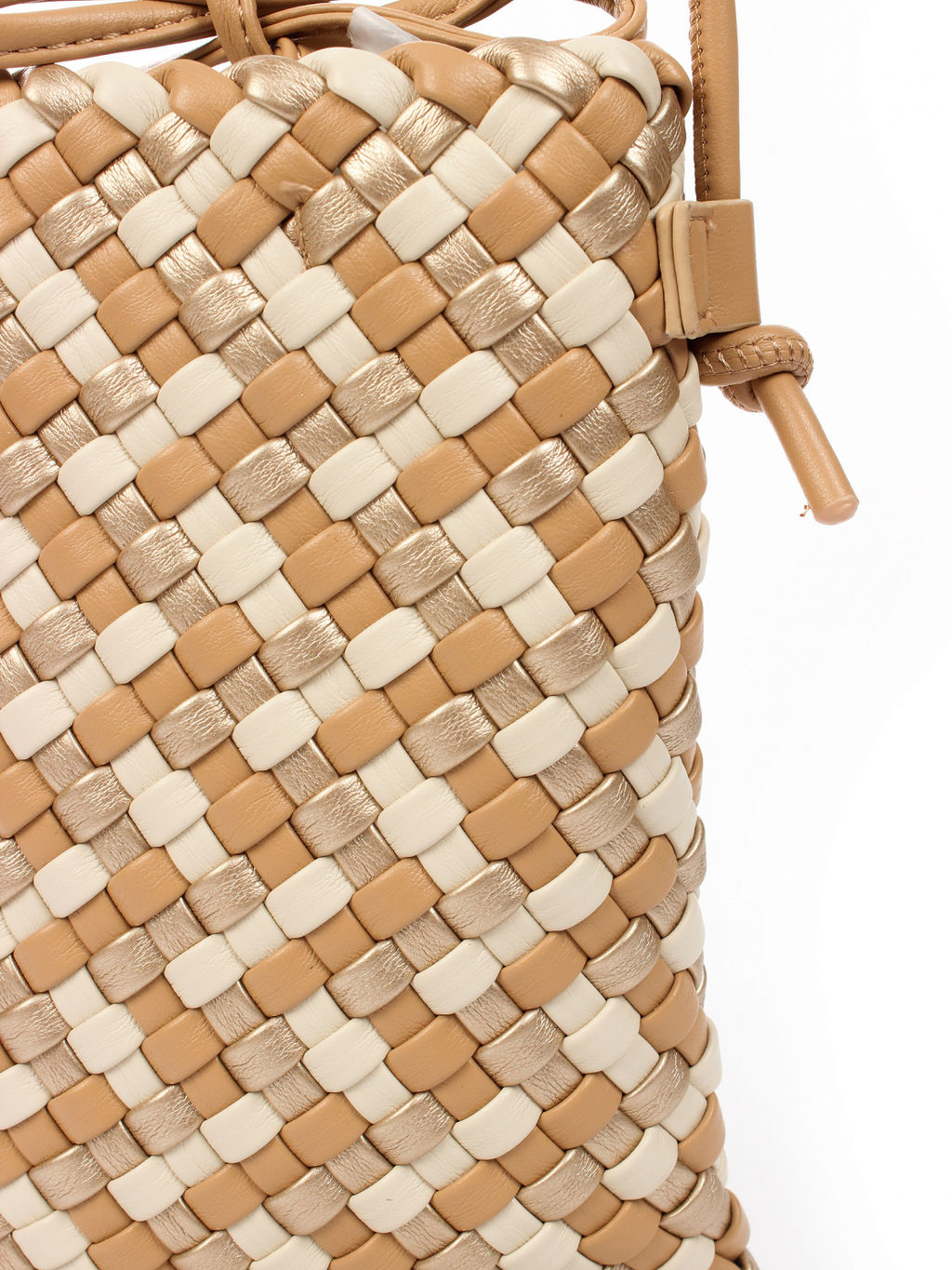 LACCOMA сумка СУ6600-мультицвет бежевый эко кожа