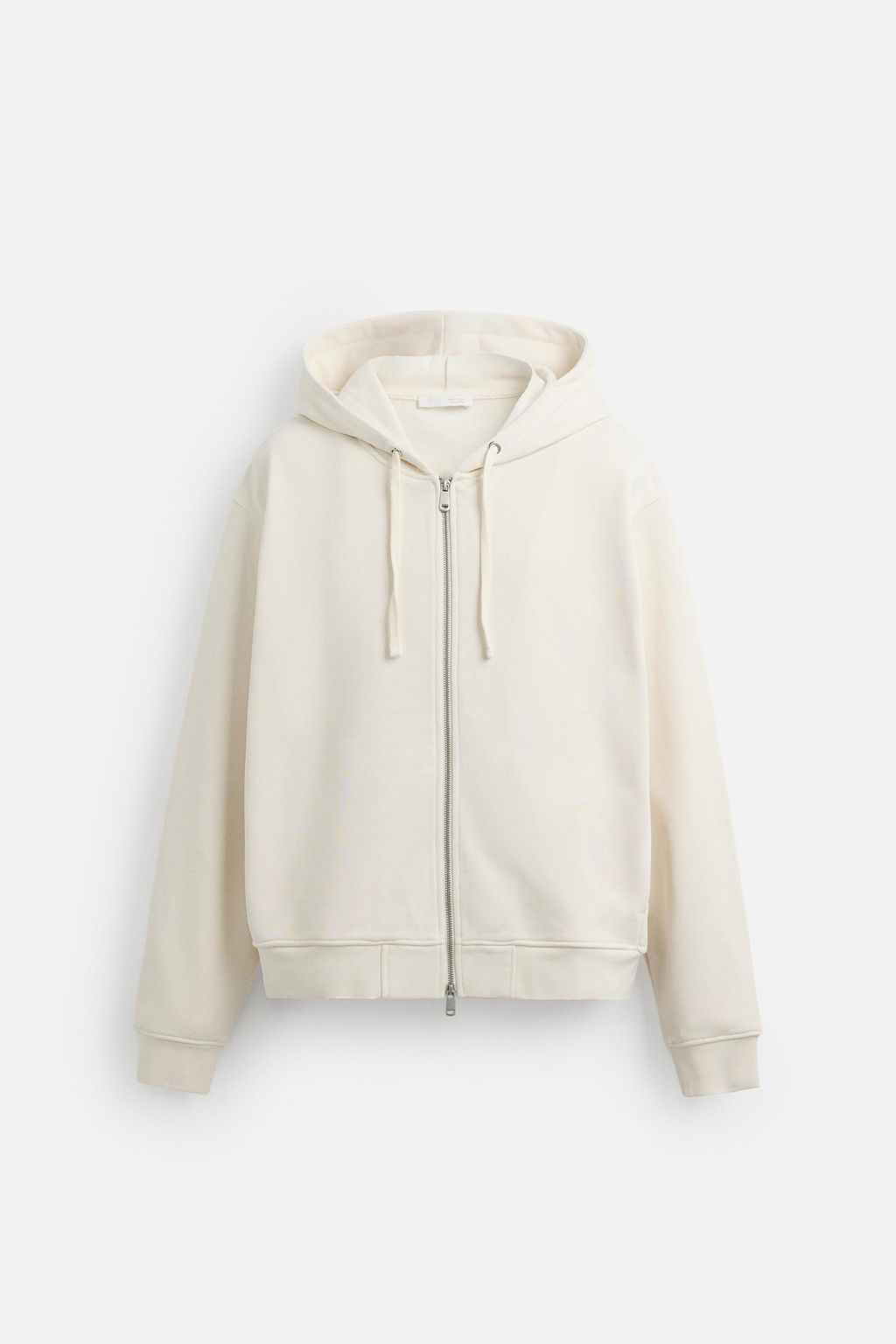 BASIC HOODIE WITH ZIP - Zara фото 7